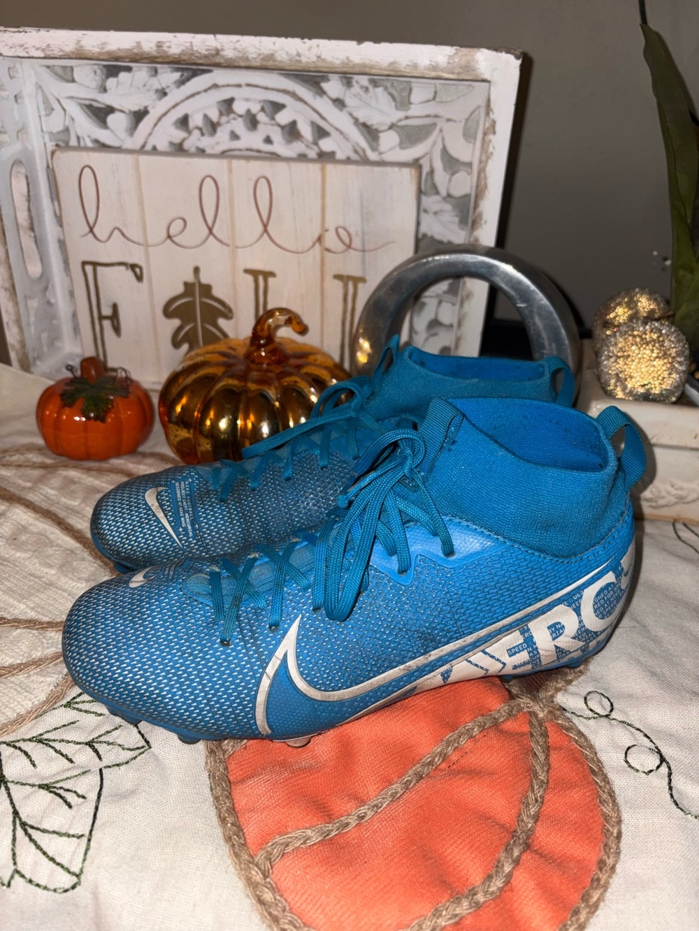 Nike Jr. Mercurial Superfly 7 Academy MG Soccer Cleats - Youth Size 4.5